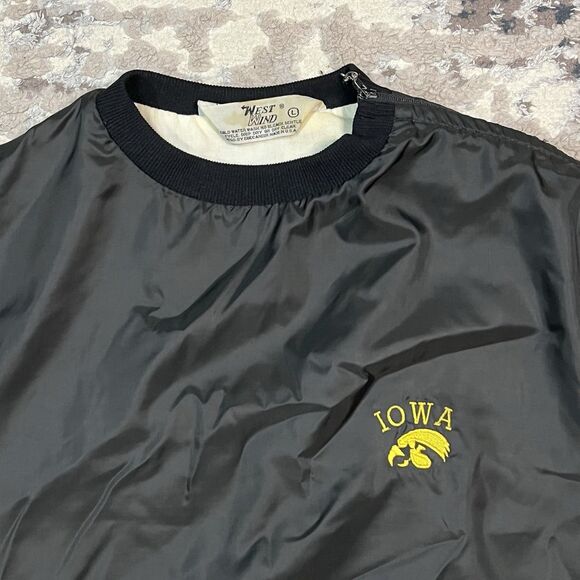 Vintage West Wind Men's Iowa Hawkeyes Windbreaker Jacket Sz L USA Made - Picture 10 of 10